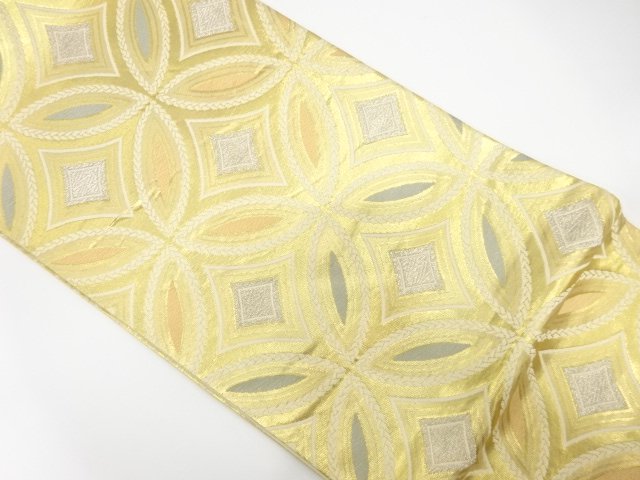 JAPANESE FUKURO OBI / WOVEN SHIPPO PATTERN
